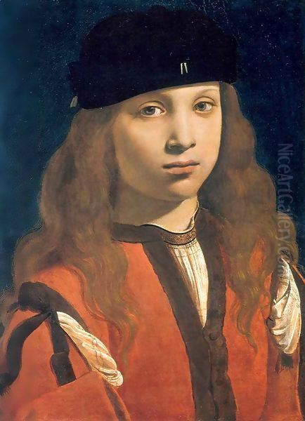 Portrait of a Youth Oil Painting by Giovanni Antonio Boltraffio