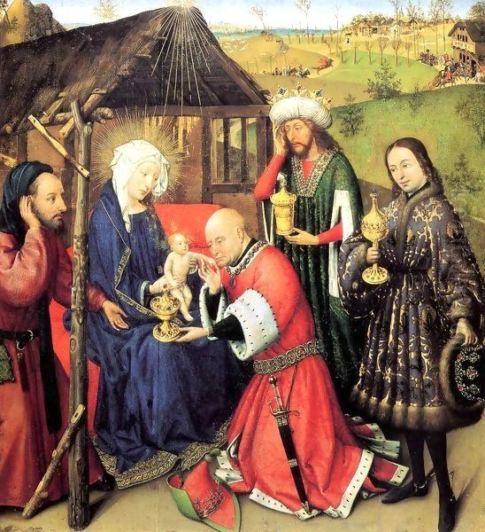 Adoration of the Magi Oil Painting by Jacques Daret