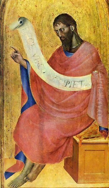 Saint John the Baptist Oil Painting by Giovanni Da Milano