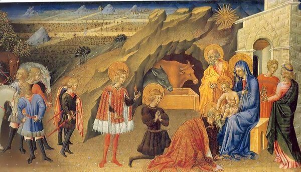 Adoration of the Magi Oil Painting by Giovanni di Paolo