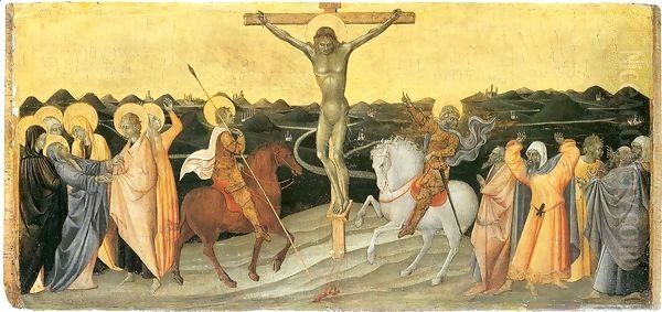 Crucifixion 2 Oil Painting by Giovanni di Paolo