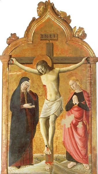 Crucifixion 2 Oil Painting by Girolamo Giovanni