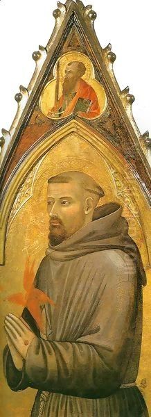 Saint Francis Oil Painting by Ambrogio Lorenzetti