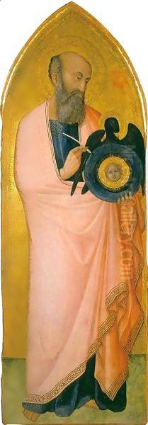 Saint John the Evangelist Oil Painting by Ambrogio Lorenzetti