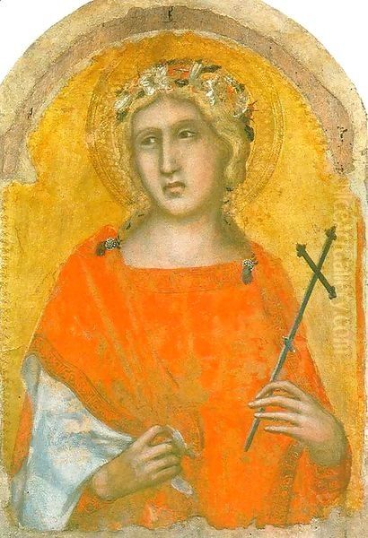 Saint Margaret Oil Painting by Pietro Lorenzetti