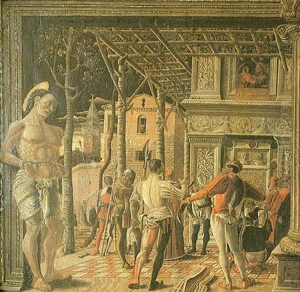 Martyrdom of Saint Christopher Oil Painting by Andrea Mantegna