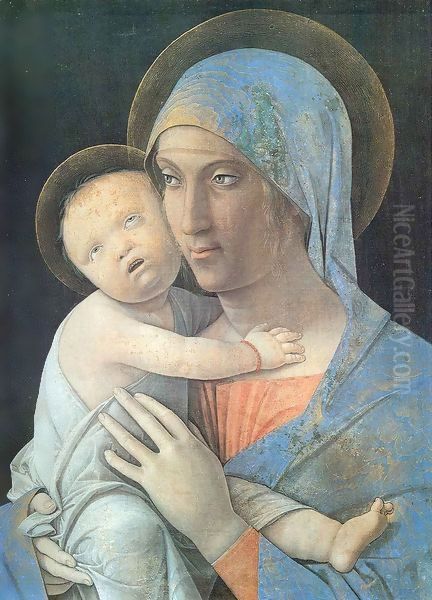 Virgin and Child 3 Oil Painting by Andrea Mantegna