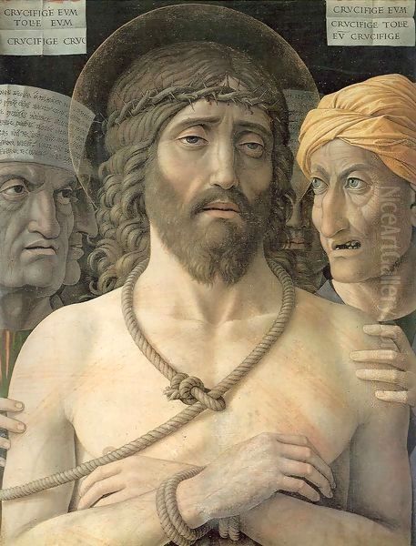 Ecce Homo Oil Painting by Andrea Mantegna