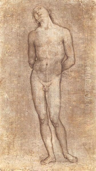 Saint Sebastian Oil Painting by Pietro Vannucci Perugino