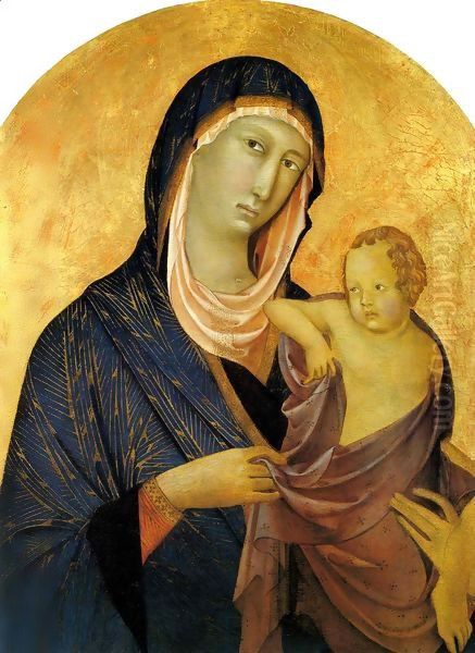 Madonna and Child 2 Oil Painting by Segna di Buonaventura