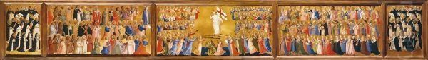 Predella of the San Domenico Altarpiece Oil Painting by Angelico Fra