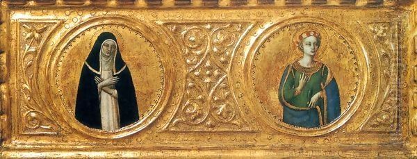 Predella of the St Peter Martyr Altarpiece (detail) 3 Oil Painting by Angelico Fra