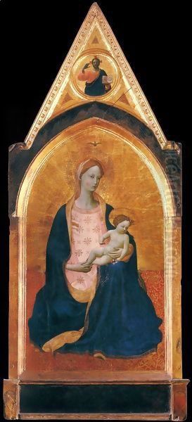 Madonna of Humility Oil Painting by Angelico Fra