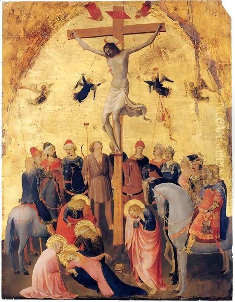 Crucifixion Oil Painting by Angelico Fra