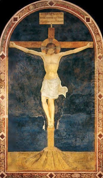 Crucified Christ Oil Painting by Angelico Fra