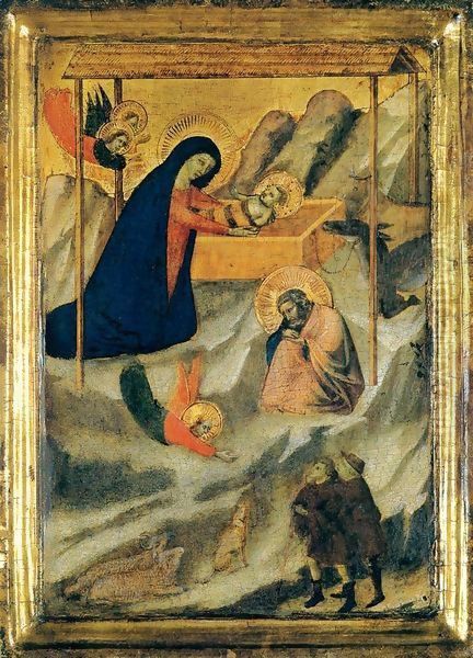 The Nativity Oil Painting by Bernardo Daddi