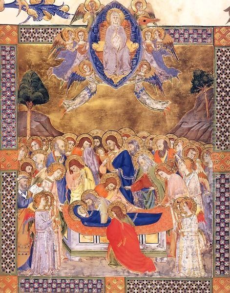 Gradual from Santa Maria degli Angeli (Folio 142) Oil Painting by Don Silvestro Dei Gherarducci