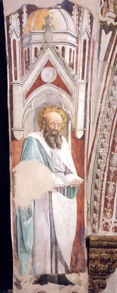 St Augustine Oil Painting by Giovanni Di Piamonte