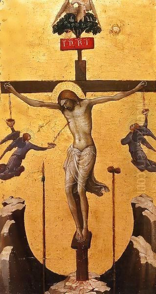 Crucifixion Oil Painting by Lorenzo Monaco