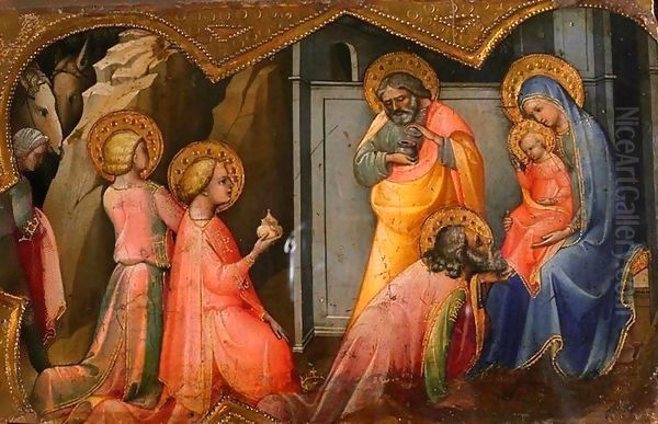 Adoration of the Magi Oil Painting by Lorenzo Monaco