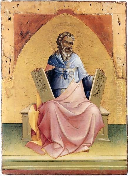 Moses Oil Painting by Lorenzo Monaco