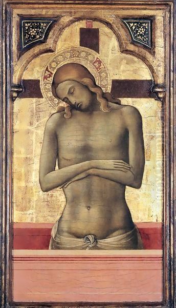 Christ as the Man of Sorrows Oil Painting by Lorenzo Monaco