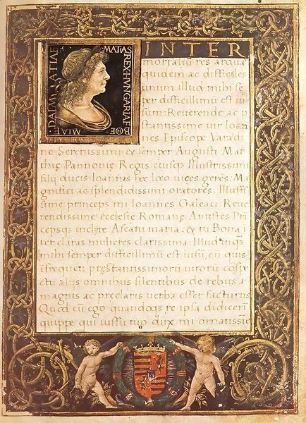 Marlianus Codex Oil Painting by Italian Miniaturist