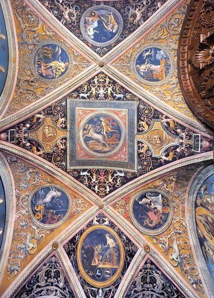 Ceiling decoration Oil Painting by Pietro Vannucci Perugino