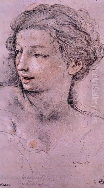 Study for the Age of Silver 2 Oil Painting by Pietro Da Cortona (Barrettini)