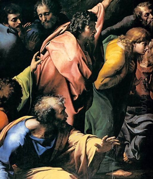 The Transfiguration (detail) 2 Oil Painting by Raphael