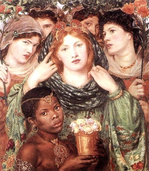 The Bride Oil Painting by Dante Gabriel Rossetti