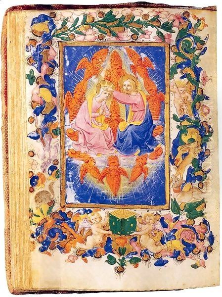 Book of Hours for the Use of Rome Oil Painting by Zanobi Strozzi