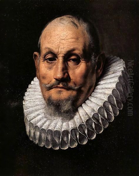 Portrait of a Gentleman Oil Painting by Tanzio da Varallo