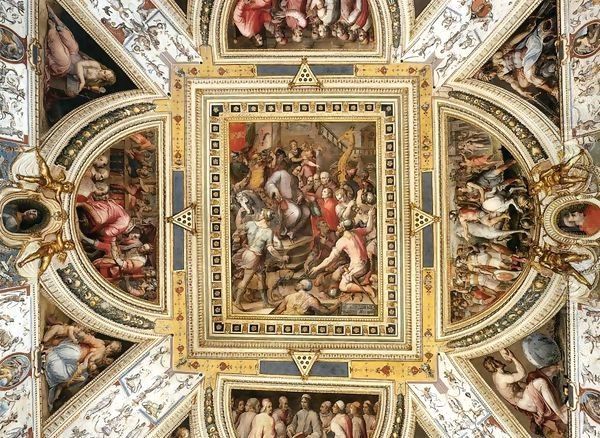 Ceiling decoration 2 Oil Painting by Giorgio Vasari