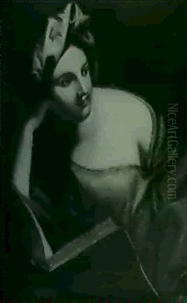 Penitent Magdalen Oil Painting by Hans Von Aachen