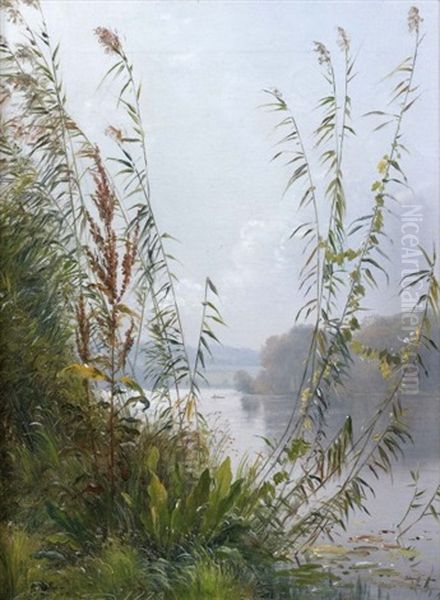 Le Lac by Carl Frederik Peder Aagaard