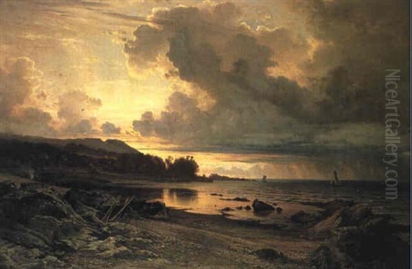 Afton, Kullen by Carl Frederik Peder Aagaard