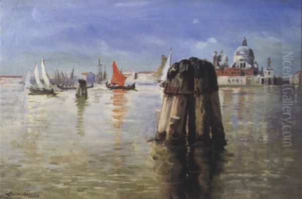 Venise Oil Painting by Louise Abbema