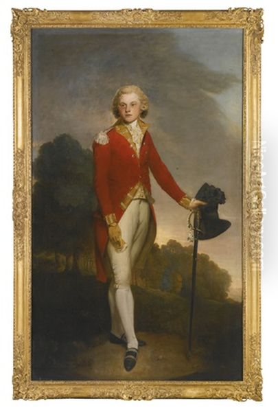 Portrait Of Aubrey, Earl Of Burford, Later 6th Duke Of St. Albans (1765 - 1815) Oil Painting by Lemuel Francis Abbott