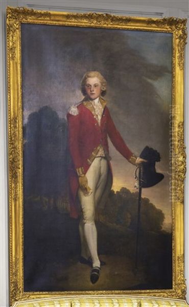 Portrait Of Aubrey, Earl Of Burford, Later 6th Duke Of St. Albans (1765 - 1815) Oil Painting by Lemuel Francis Abbott