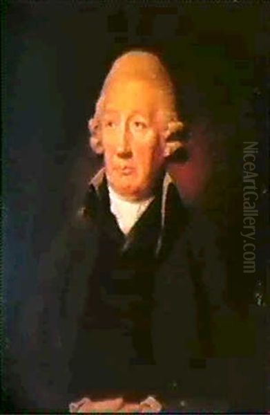 Portrait Of John Wilkinson, The Ironmaster (1728-1808) Oil Painting by Lemuel Francis Abbott