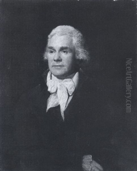 Portrait Of Byan Boughton Oil Painting by Lemuel Francis Abbott