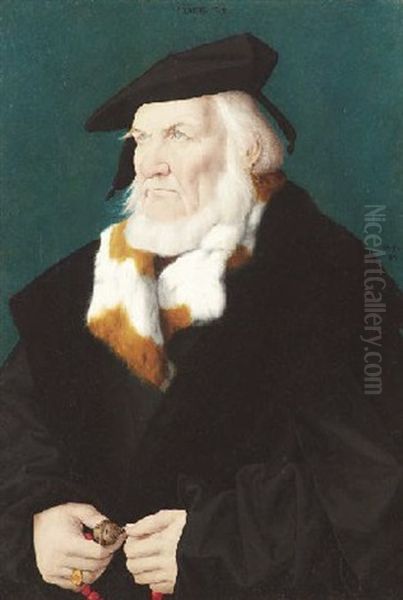 Bildnis Eines Ratsherrn (?) Oil Painting by Hans Abel the Younger