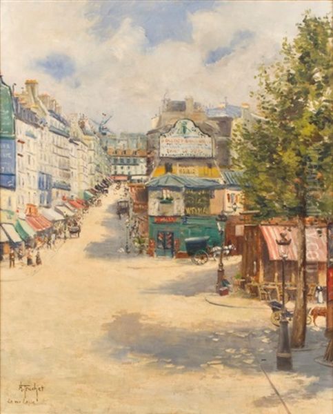 Ansicht Von Wien Oil Painting by Louis Abel-Truchet