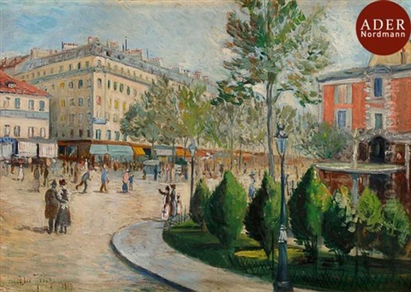 Paris Oil Painting by Louis Abel-Truchet