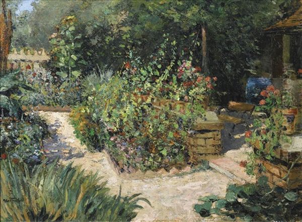 Le Jardin Oil Painting by Louis Abel-Truchet