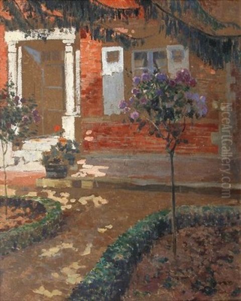 Le Jardin Oil Painting by Louis Abel-Truchet