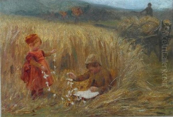 The Ravelled Tale Oil Painting by John Brown Abercromby