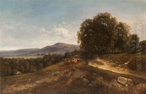 Paysage Du Dauphine Oil Painting by Jean-Alexis Achard