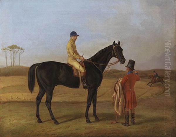 Der Herzogliche Jockey Richard Parkinson Auf Egrimont by Albrecht Adam